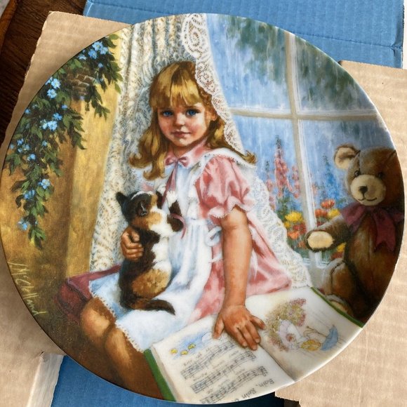 Reco Collector Plates Limited Bradford Exc. w/COA Rain Rain Go Away - Picture 2 of 8